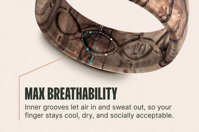 Mossy Oak Blades Camo Ring