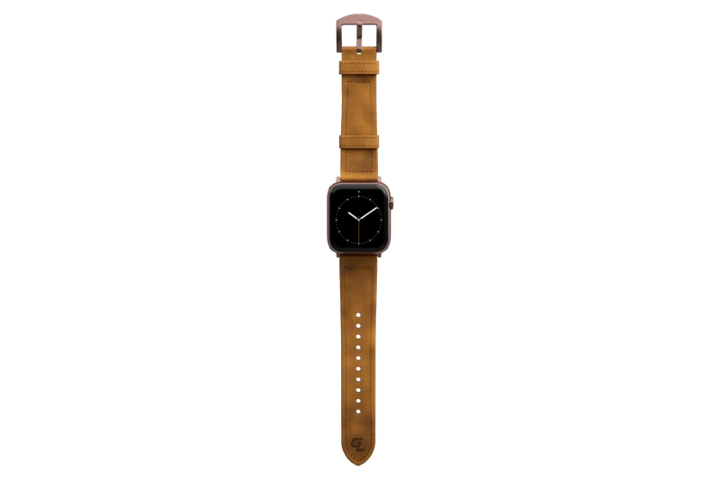 Vulcan Trek - Tan Apple Leather Watch Band