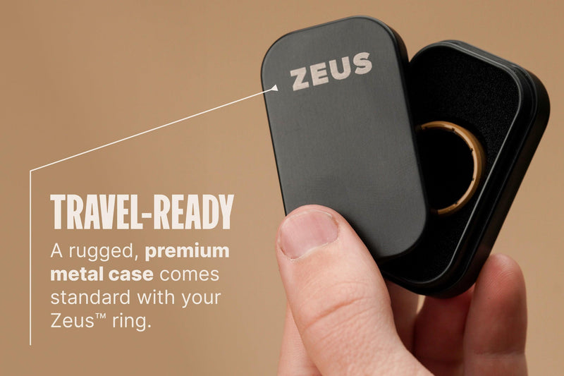 Zeus Storm Grey Thin Ring