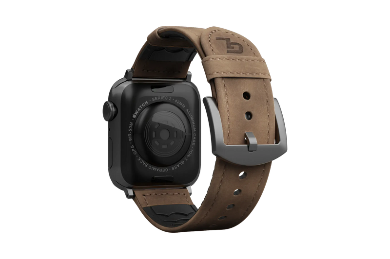 Vulcan Ascent - Brown Apple Leather Watch Band