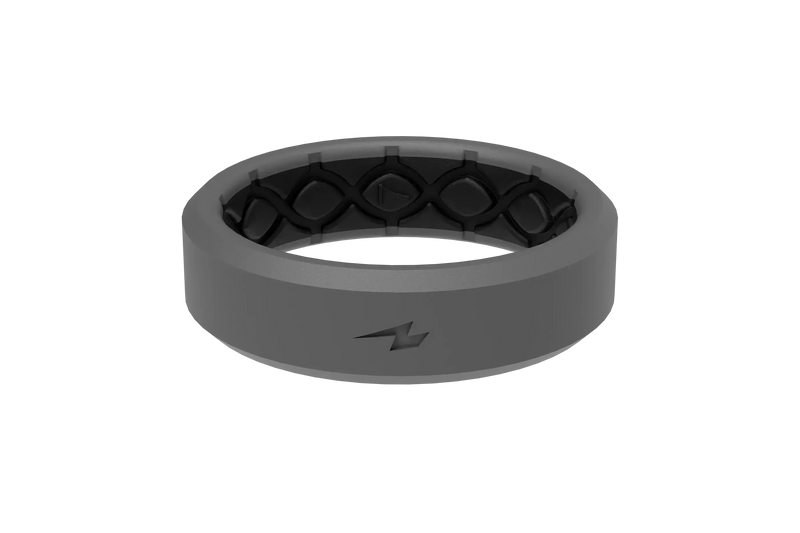 Zeus Storm Grey Thin Ring