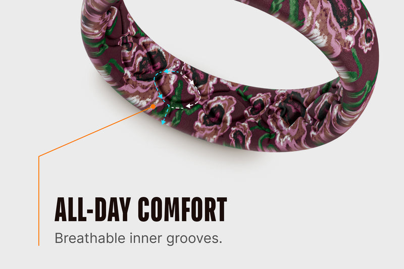August Poppy Thin Ring