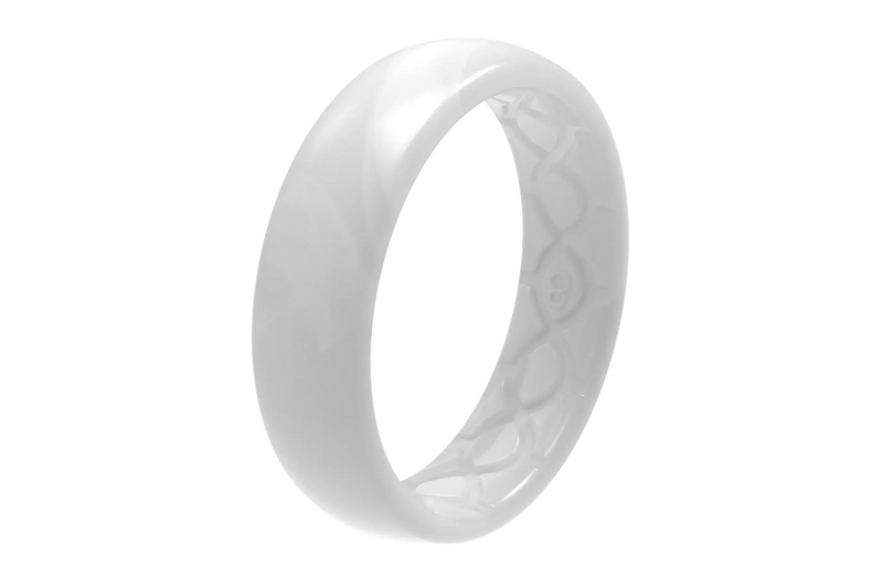 Solid Pearl Thin Ring
