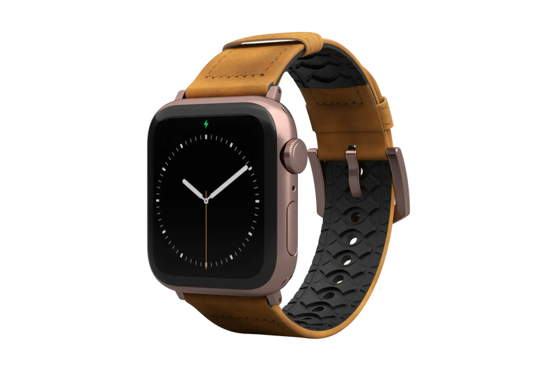Vulcan Trek - Tan Apple Leather Watch Band