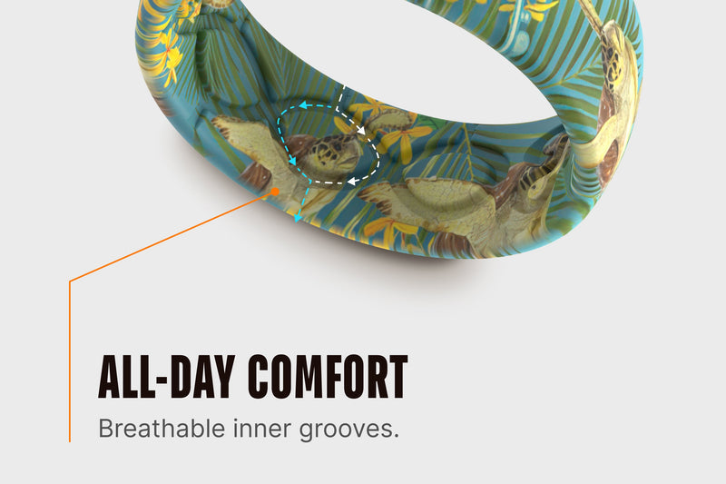Guy Harvey Tropical Turtle Ring