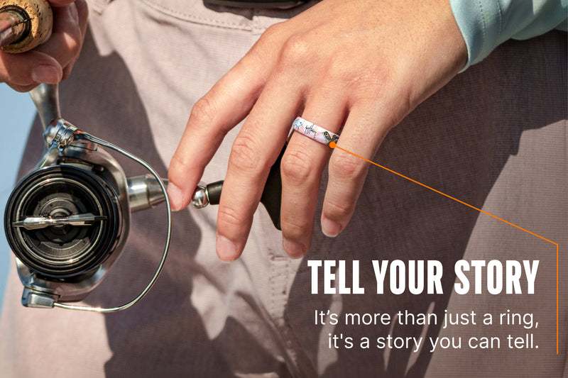 Guy Harvey Hummingbird Thin Ring