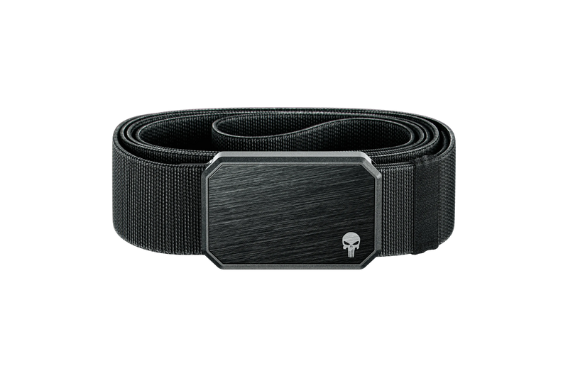 Groove Belt - Punisher Skull Black/Black