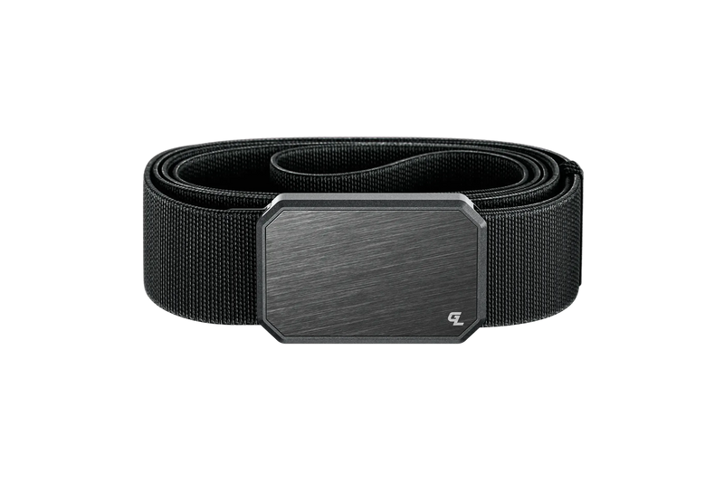 Groove Belt Gun Metal/Black